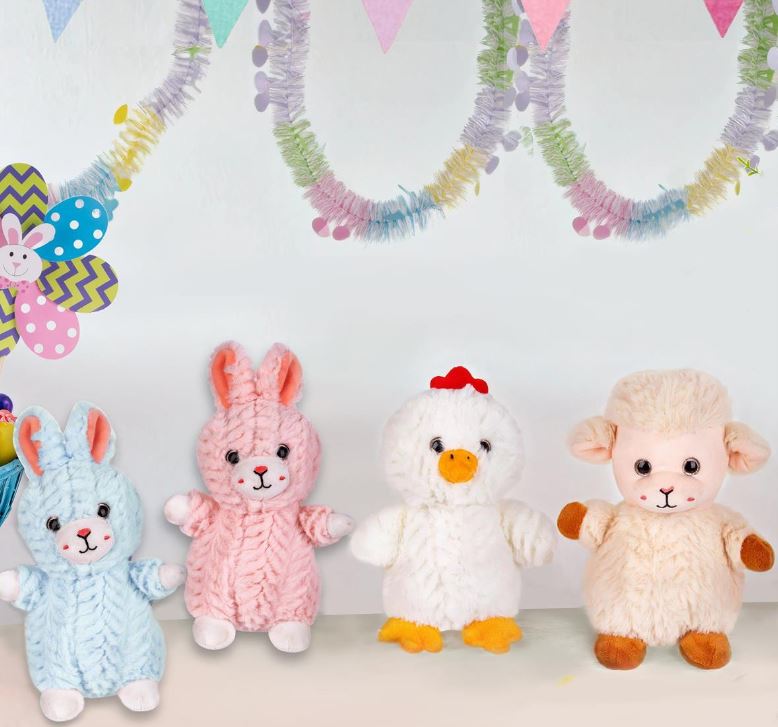 2 Péluches Gnomes De Pâques En Forme De Lapin - Décoration Festive Et Porte-bonheur - Cadeau De Printemps