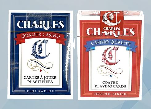 Jeu de carte Casino plastifiée