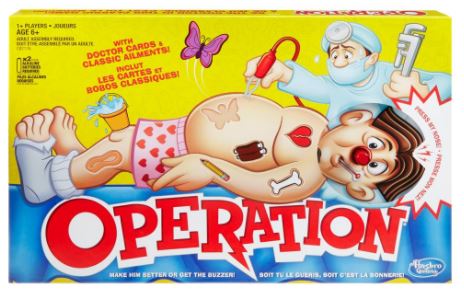 Jeu Opération classique (4 ans et plus, 1 joueur)