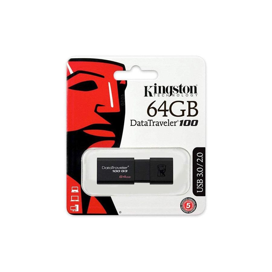 Clé mémoire 3,0 type USB 64 go Kingston