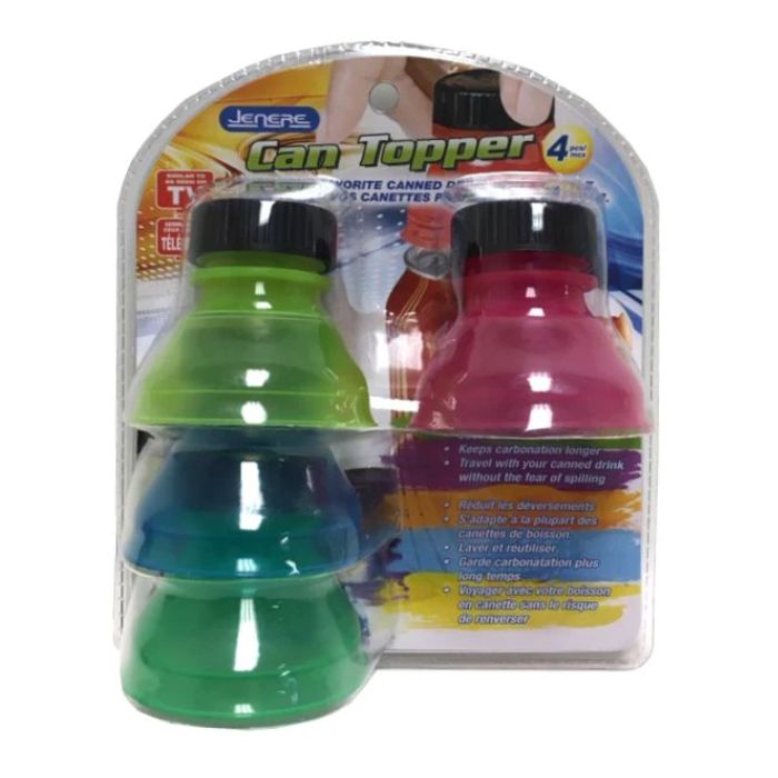 Bouchon dévissable pour canette réutilisable (paquet de 4)