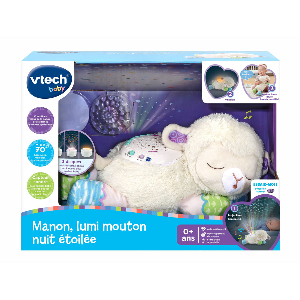 Vtech veilleuse sonore mouton avec ciel étoilé (0 mois et plus)