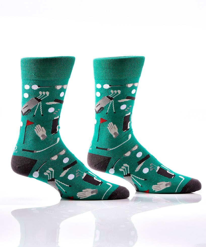 Bas pour homme à motifs golf