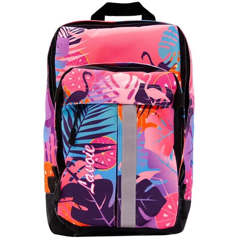 Sac à dos 25 cm x 18 cm x 41cm Lavoie Chic Choc Flamant – Lecompte