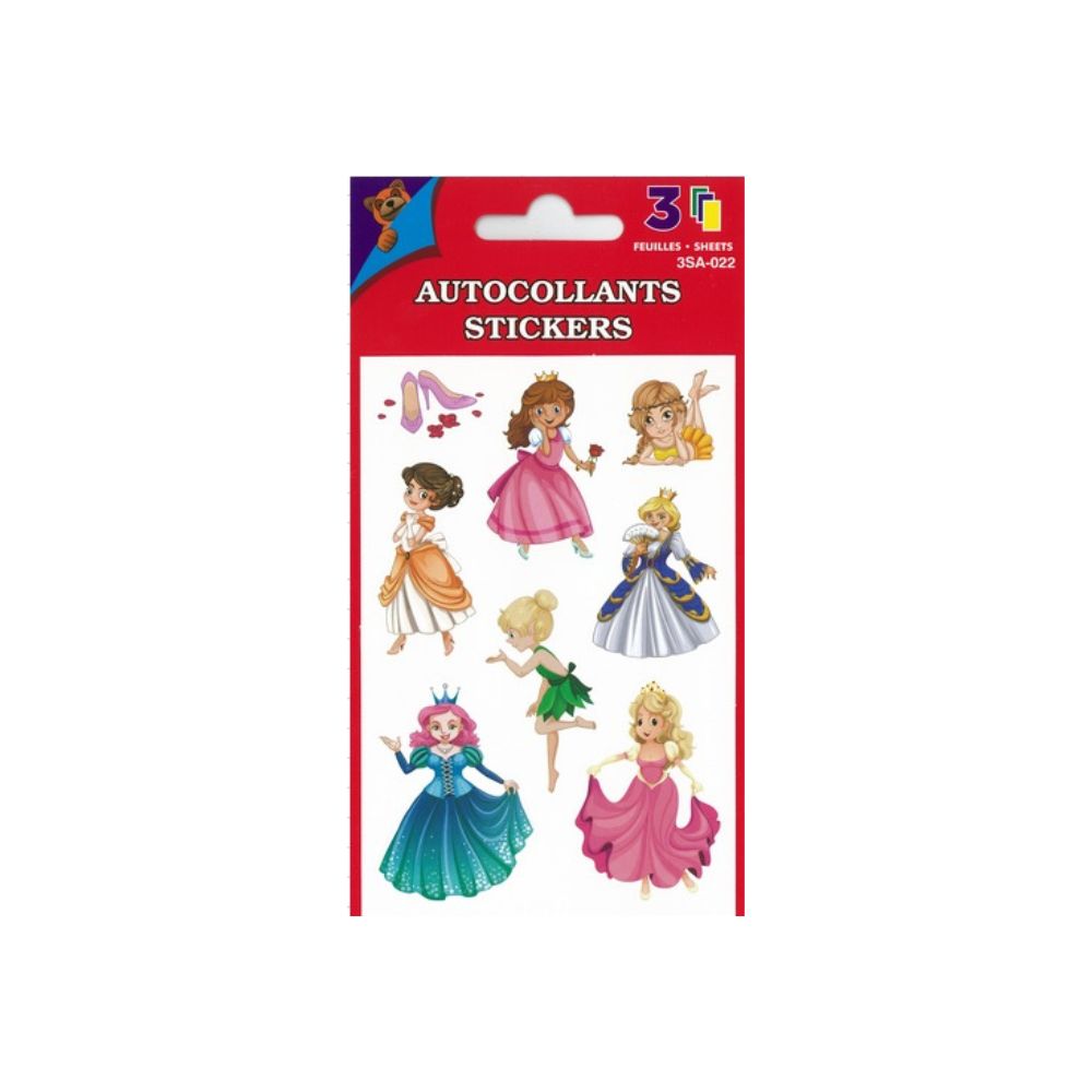 Autocollants princesses