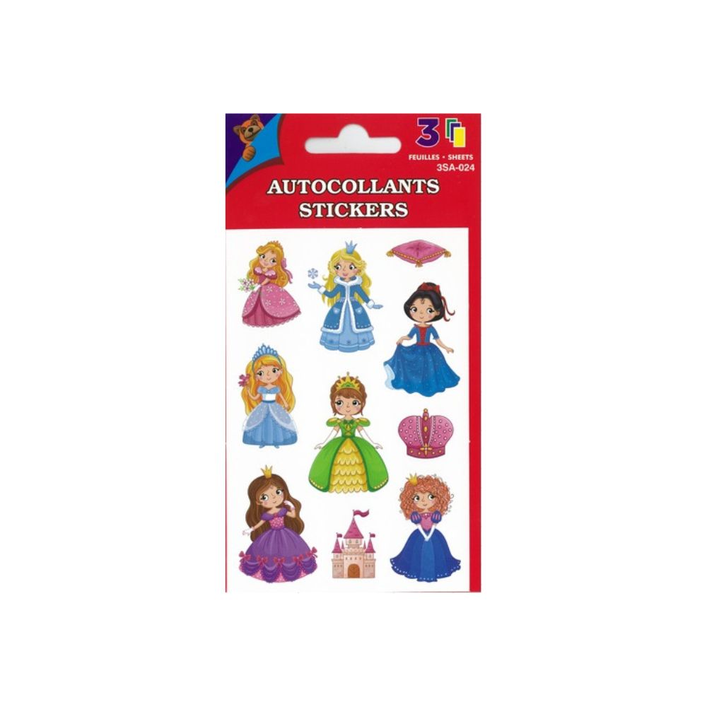 Autocollants princesses
