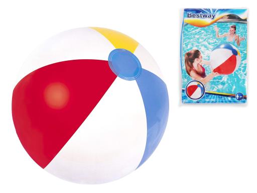 Ballon de plage 20 po motif rayé