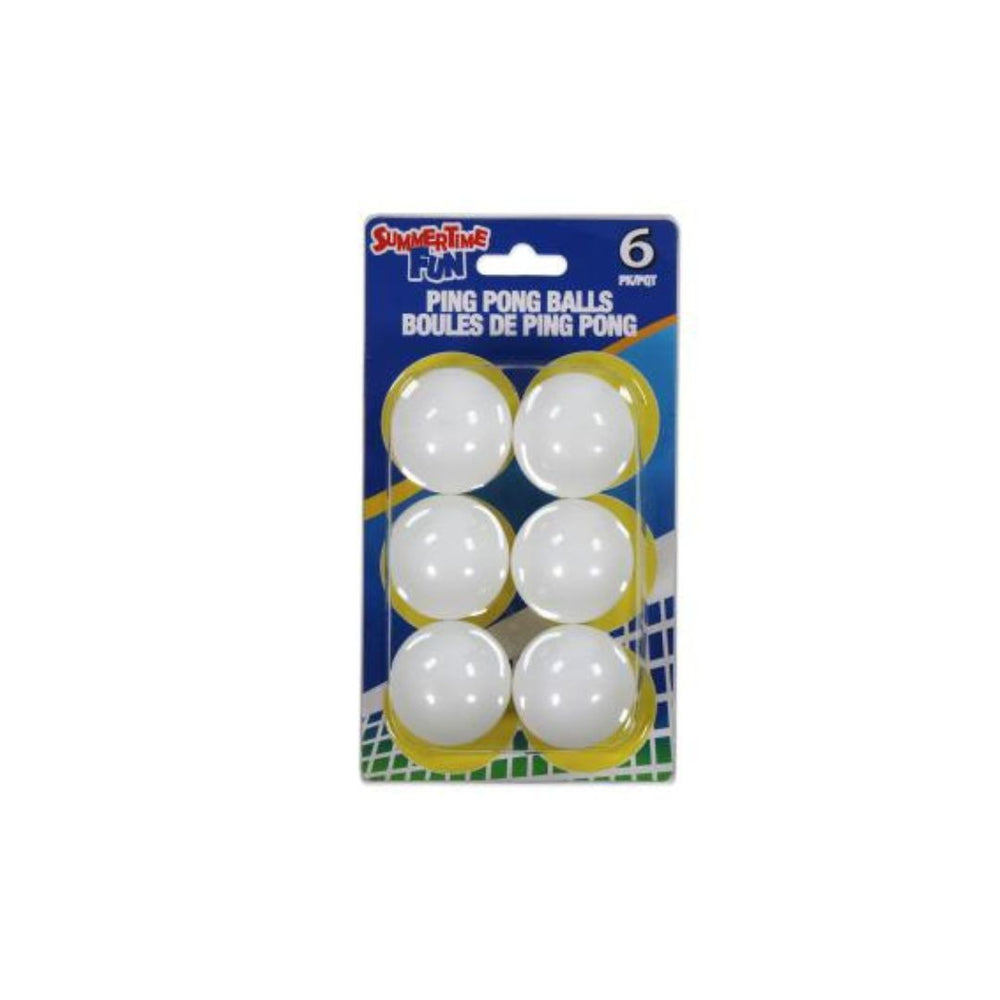 Balle de ping pong (paquet de 6)