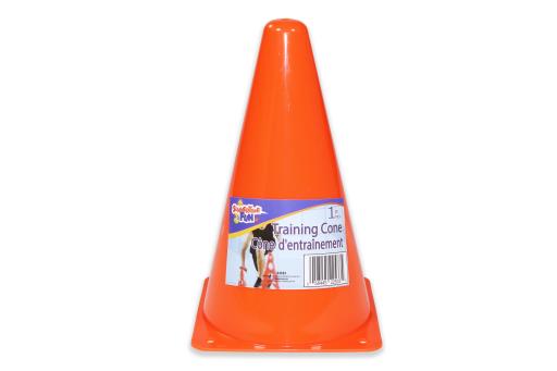 Cône de sécurité 5,4 po x 9 po orange