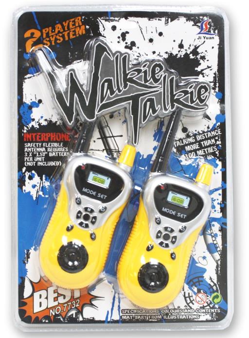 Talkie walkie (paquet de 2)