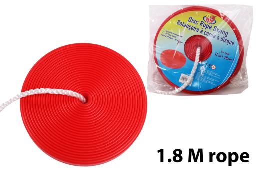 Balançoire à corde à disque