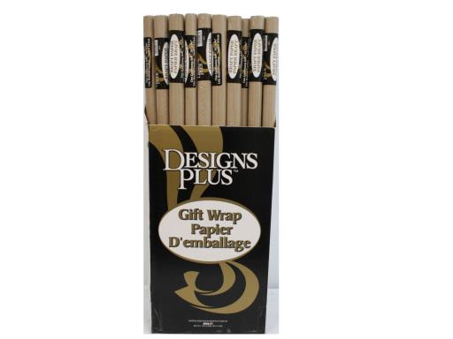 Papier d'emballage 30 po x 96 po brun kraft