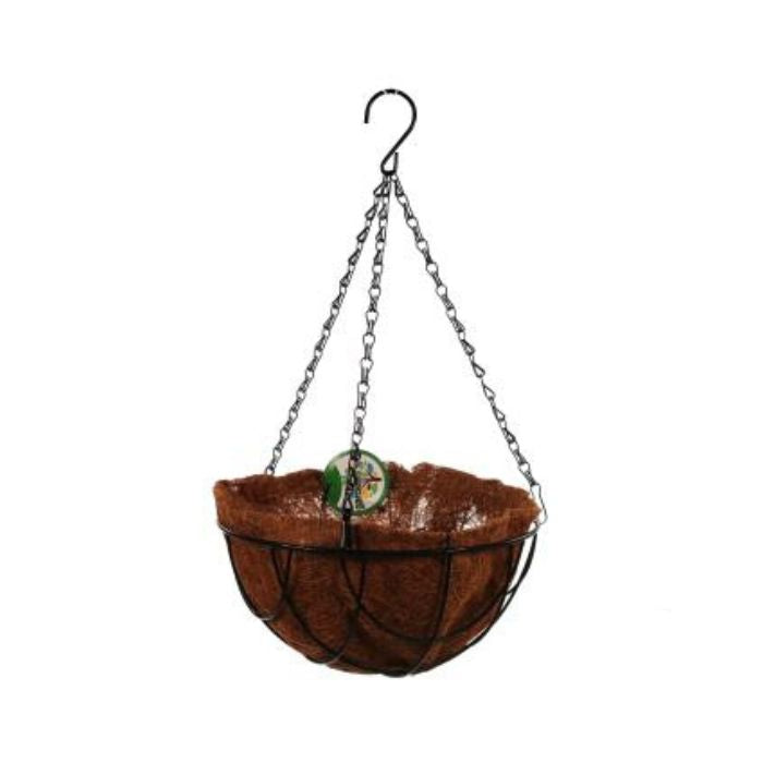 Jardinière avec fond en coco 10 po x 5,75 po