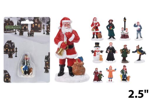Figurine de Noël 2,5 po