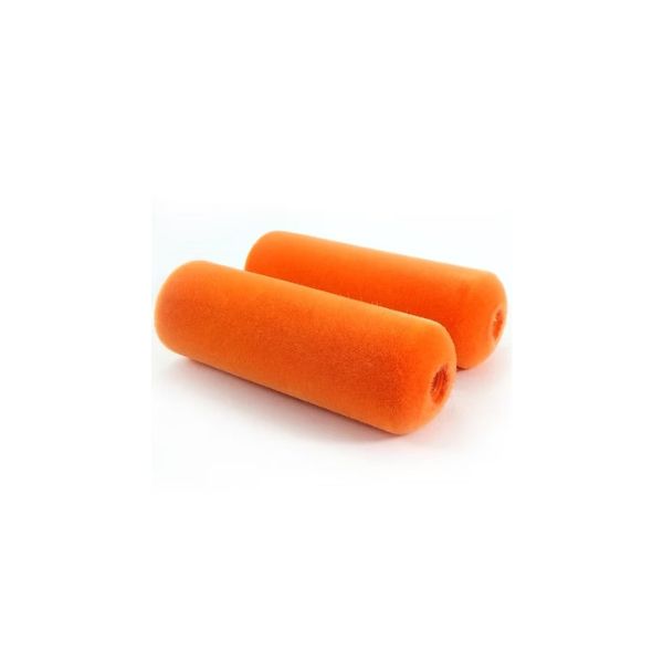 Mini rouleau mousse 4 po tissu flock pour mélamine (paquet de 2)