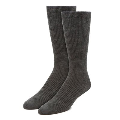 Bas mollet pour homme en laine de mérino