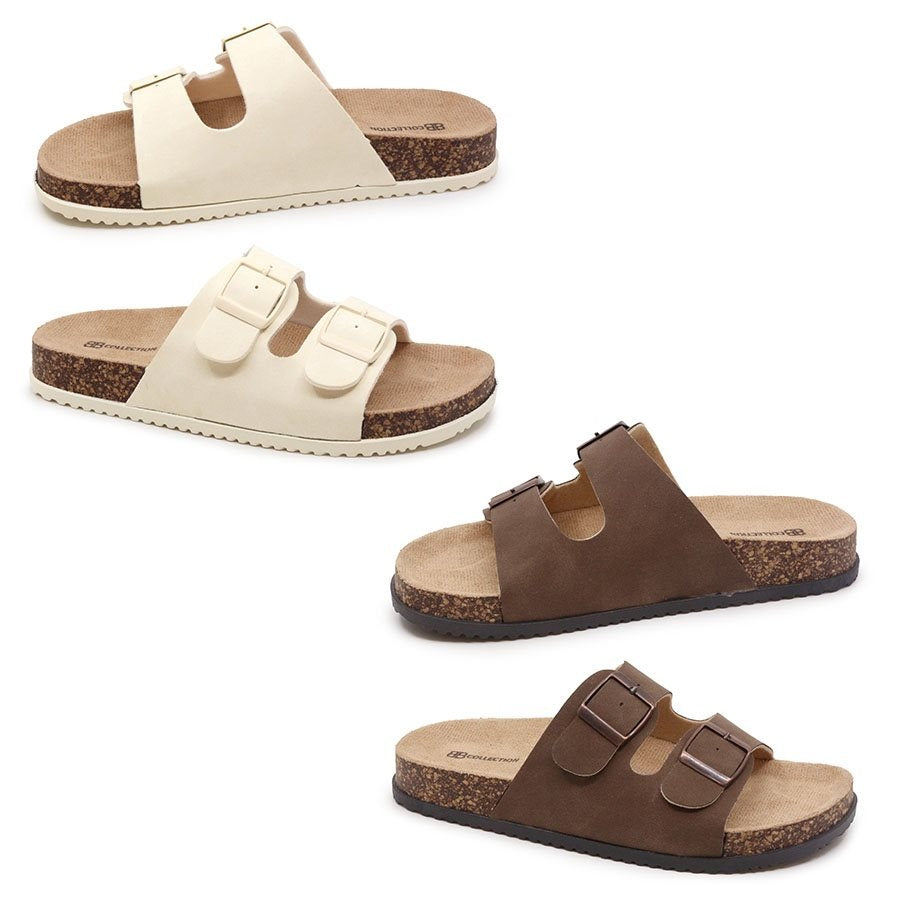 Sandales à boucle pour dame