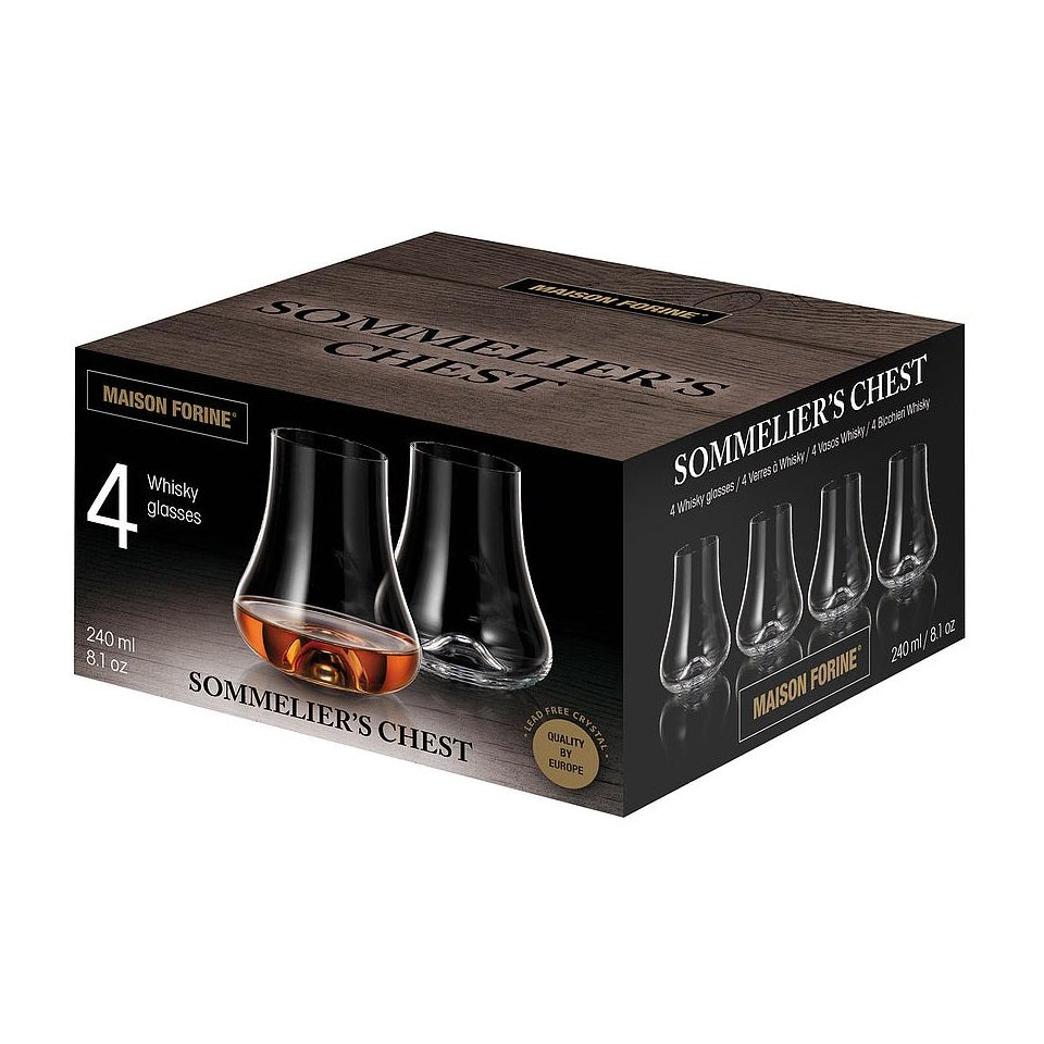 Verre à Whisky 240 ml Sommelier's Chest cristallin
