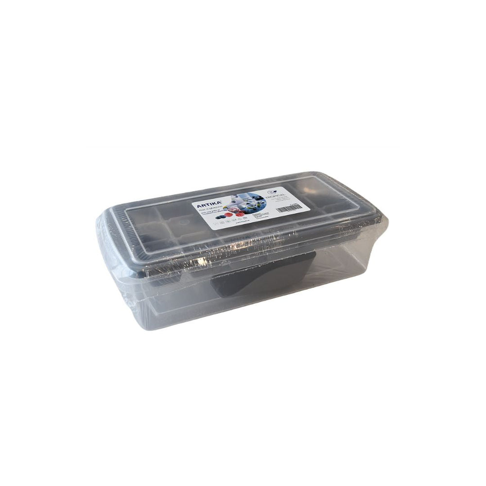 Moule à glaçons avec cuillère en plastique
