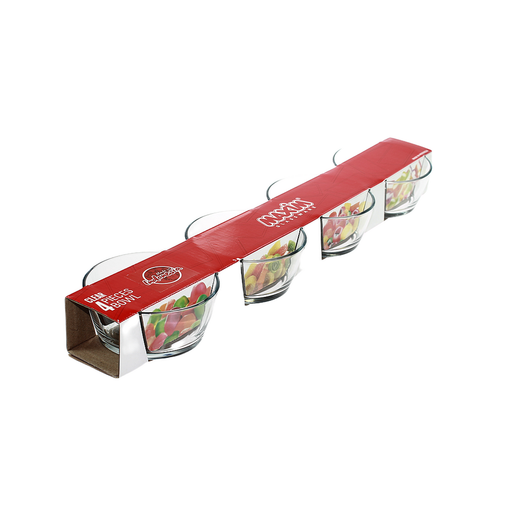 Bol en verre 310 ml Maxim (paquet de 4)