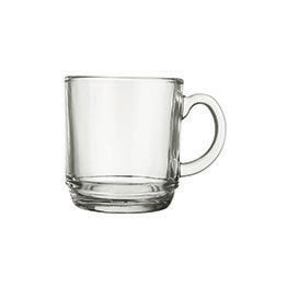 Tasse à café en verre 296 ml clair