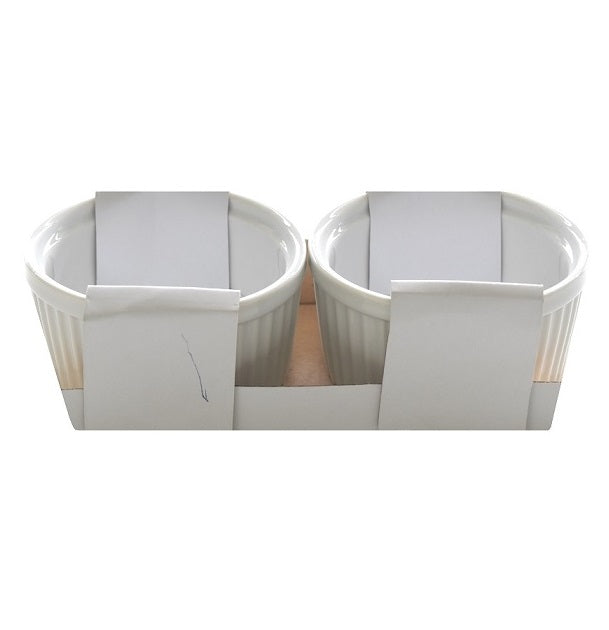 Ramequin blanc 3,5 po (paquet de 2)