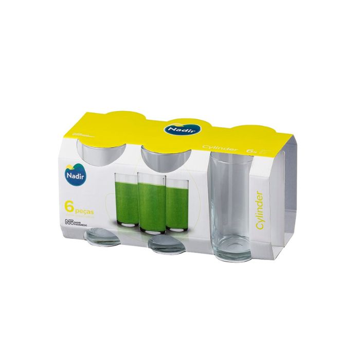 Verre 10 oz Cylinder (paquet de 6)