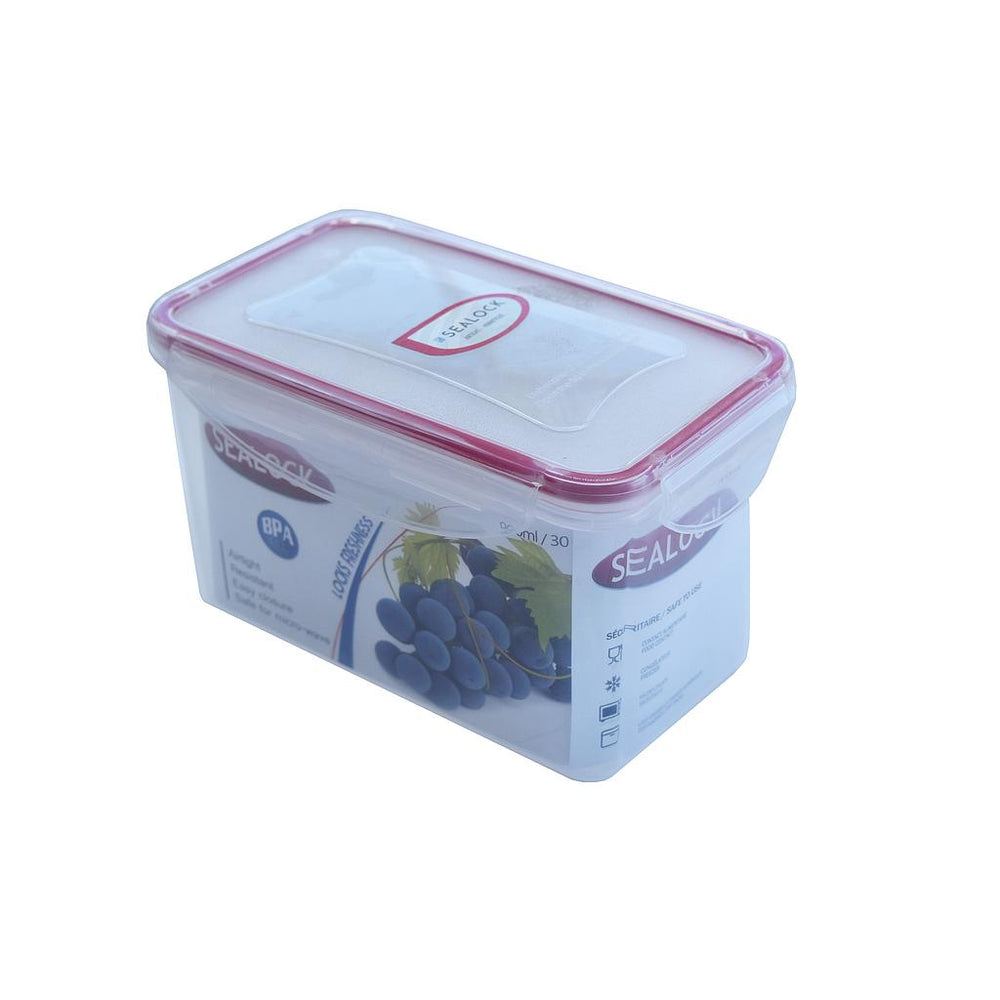 Plat rectangulaire en plastique Sealock