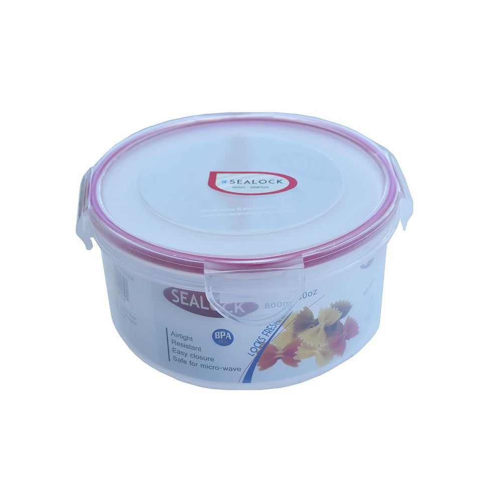 Plat en plastique Sealock rond 800 ml