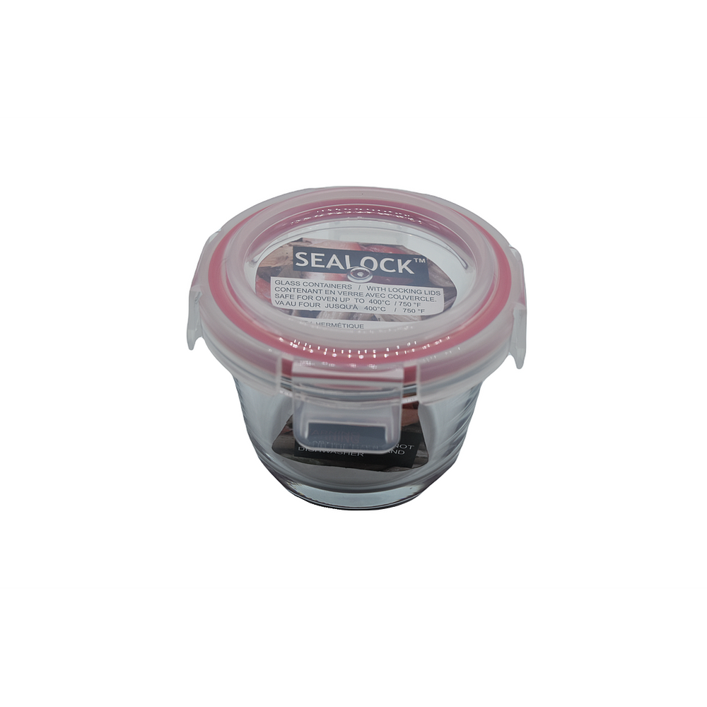 Plat rond en vitre 130 ml Sealock
