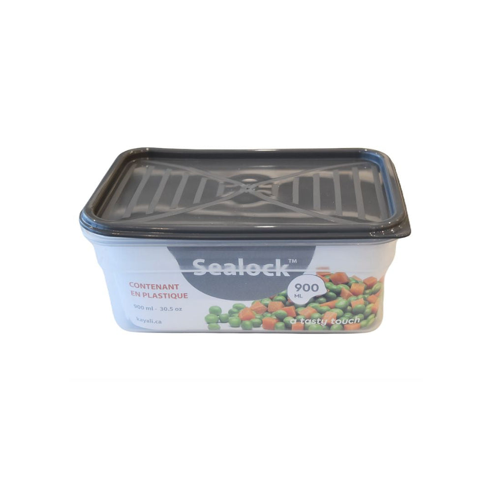 Plat rectangle en plastique 900 ml Sealock