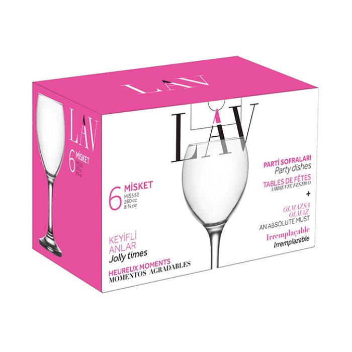 Coupe à vin ballon 8,75 oz Misket (paquet de 6)