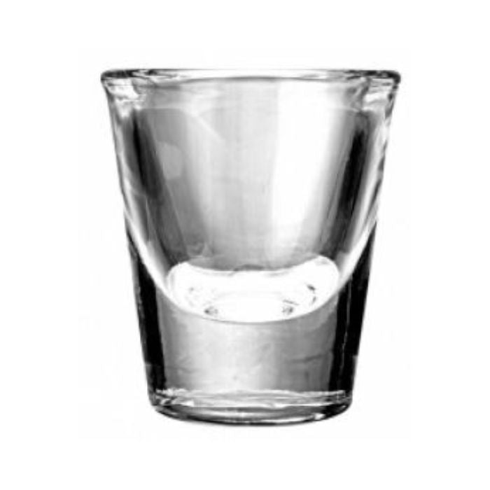 Verre à shooter 1 oz parois épaisse