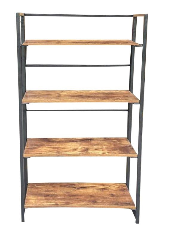 Étagère 49 po x 24 po x 12 po (4 tablettes) métal et bois