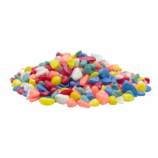 Gravier pour aquarium 450 g arc-en-ciel