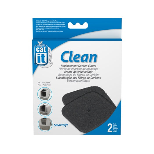 Filtre de charbon pour litière (paquet de 2)