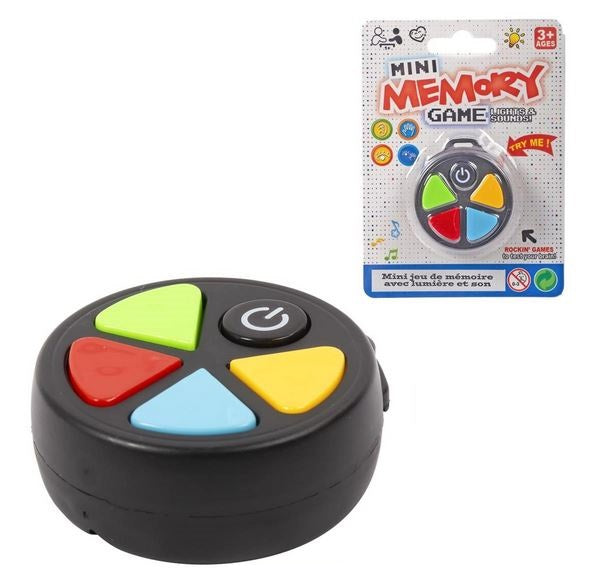 Jeu de mémoire avec boutons lumineux (2 joueurs, 3 ans et +)