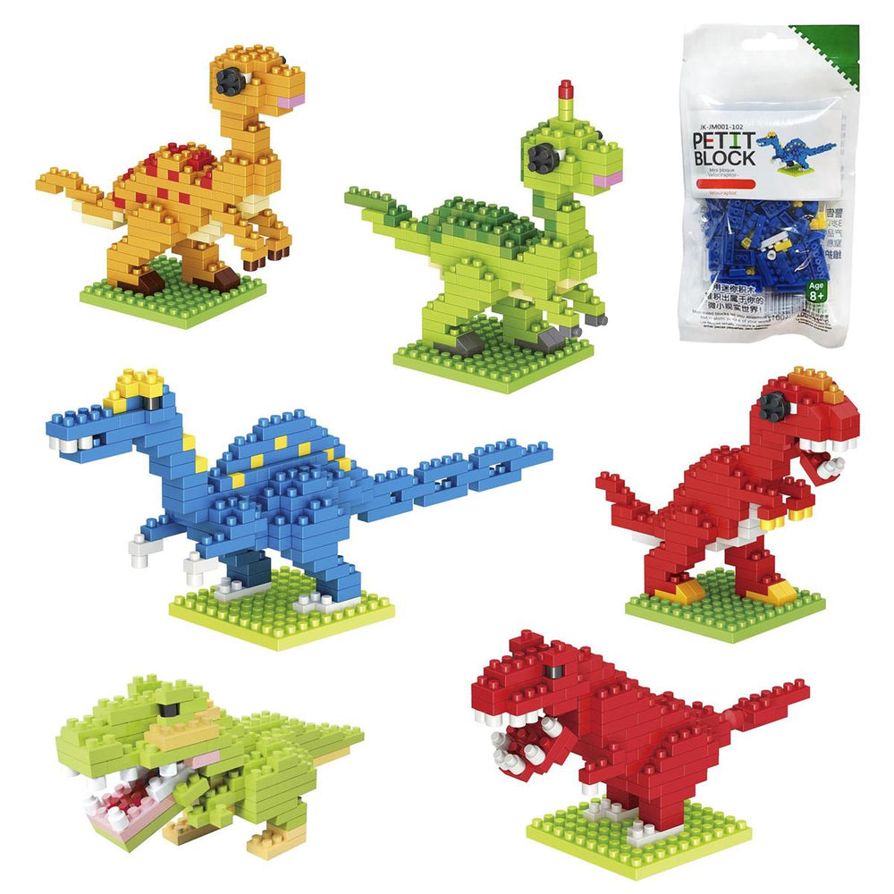 Petit Block mini blocs de construction dinosaure (8 ans et plus)