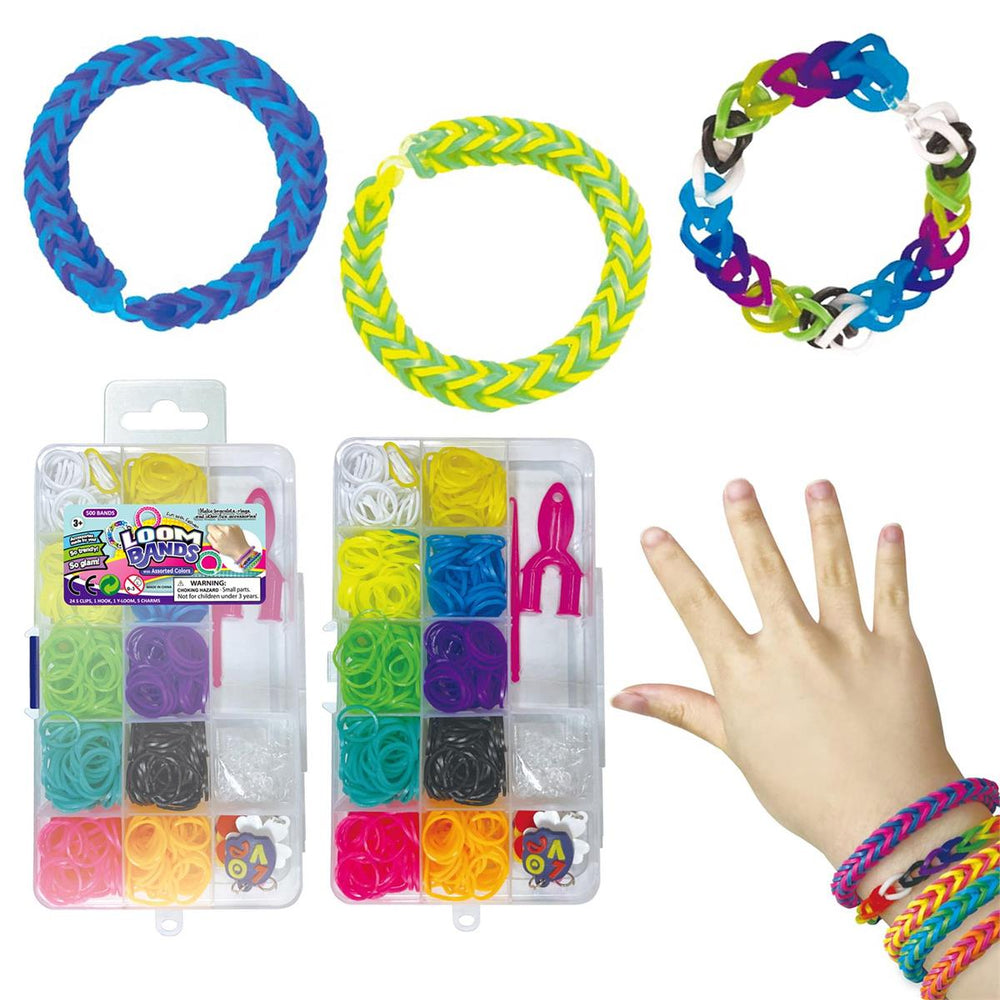 Ensemble de fabrication de bracelet Loom (3 ans et +)