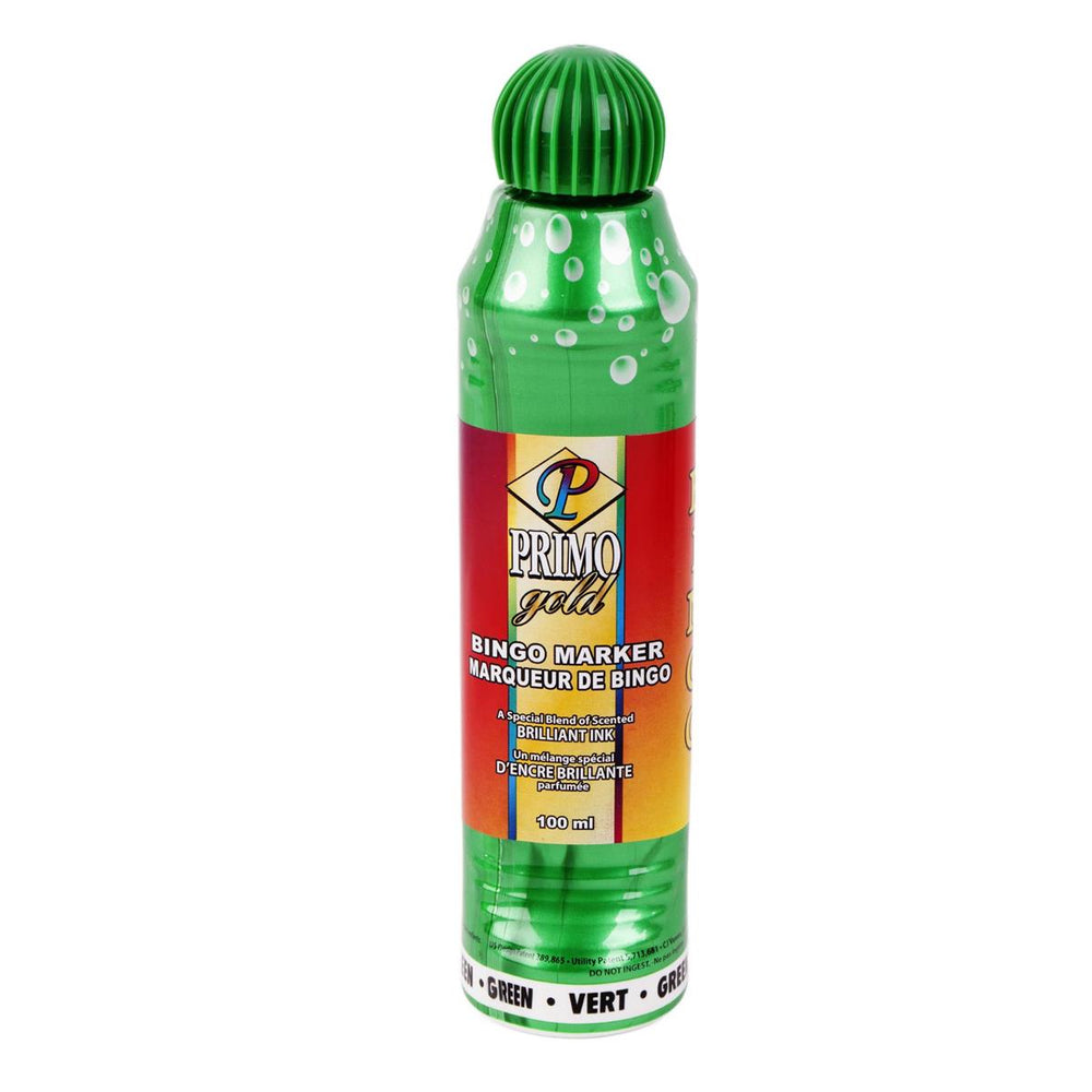 Encre à bingo métallique Primo vert 100 ml