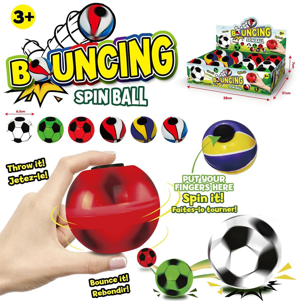 Balle rebondissante 2,5 po (3 ans et plus)