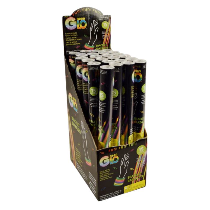 Bracelet mode rave 8 po (paquet de 15)