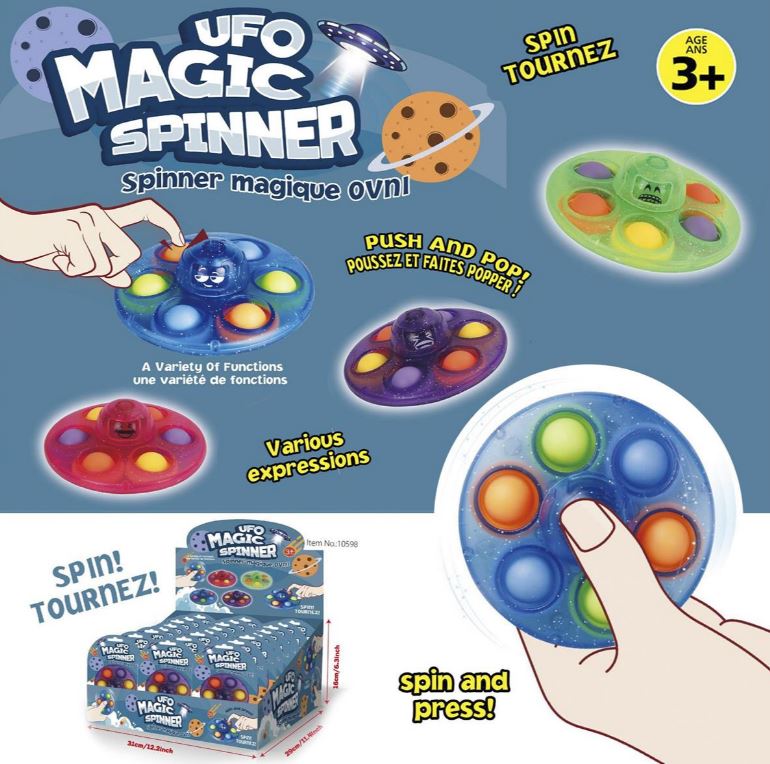 Spinner magique OVNI (3 ans et +)