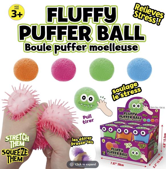 Balle à presser texturée (3 ans et +)
