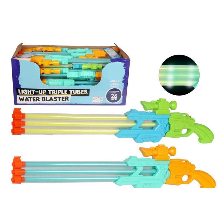 Pistolet à eau triple lumineux