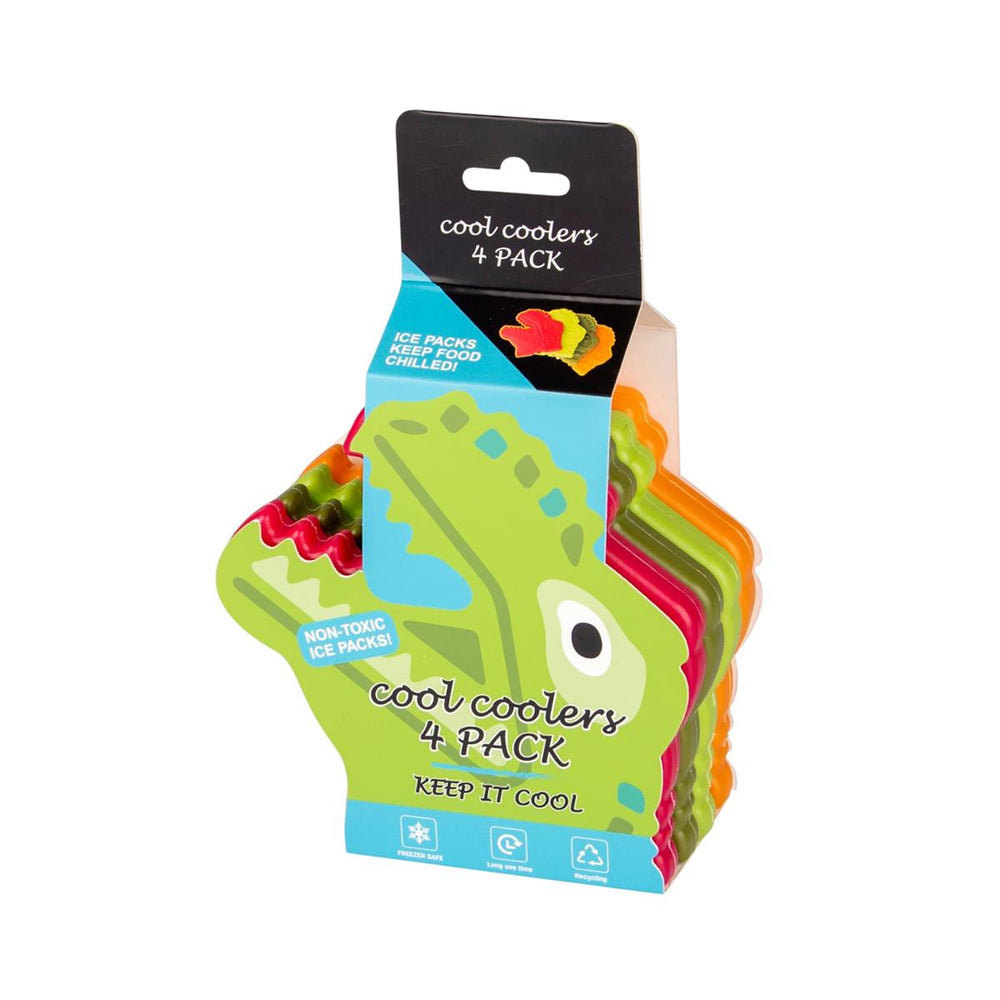 Bloc réfrigérant Dinosaure (Paquet de 4)