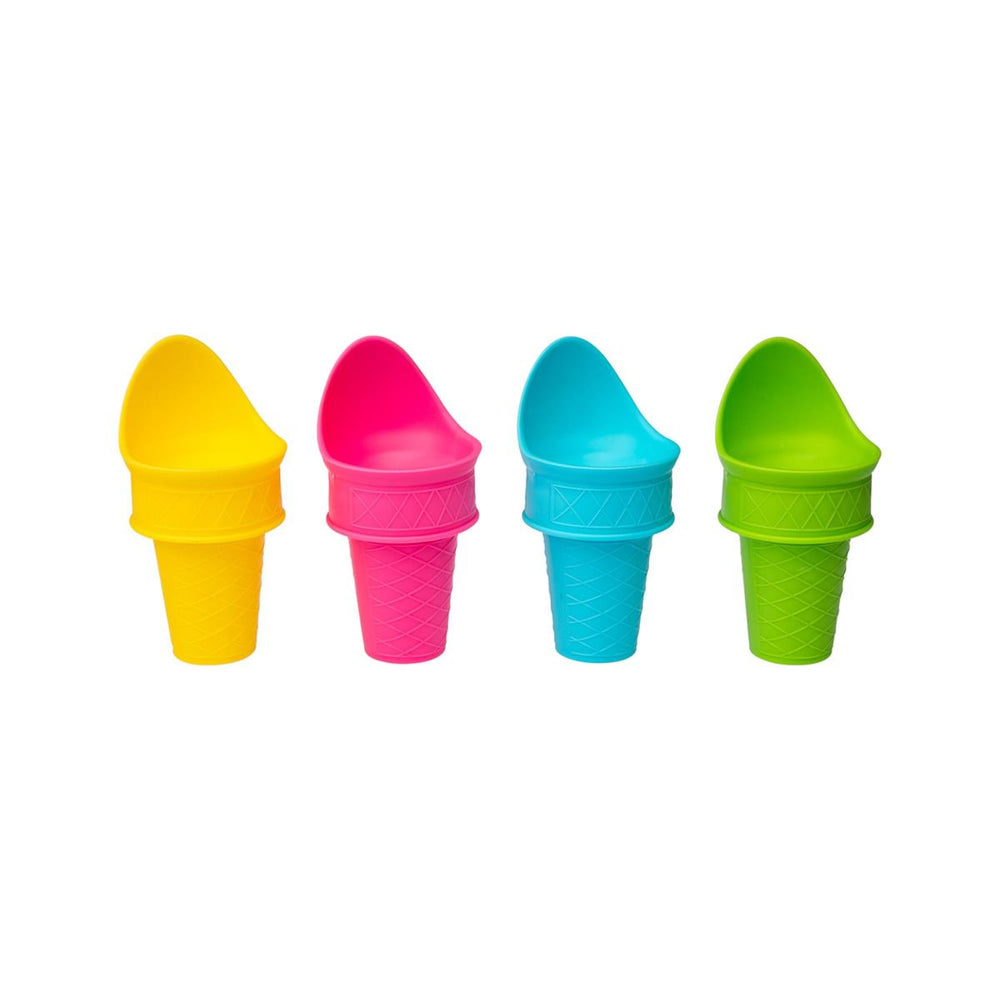 Cuillère à crème glacée en cornet (paquet de 4)