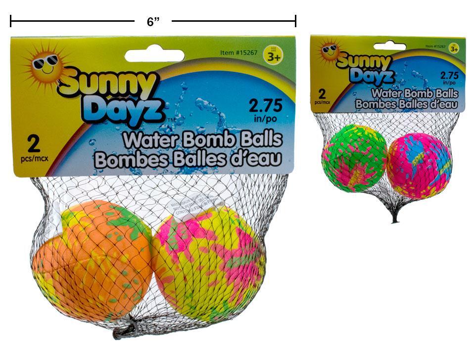 Balle d'eau 2,75 po (paquet de 2)