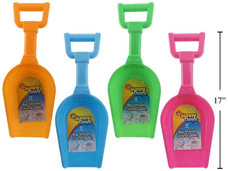 Pelle 17,25 po en plastique néon