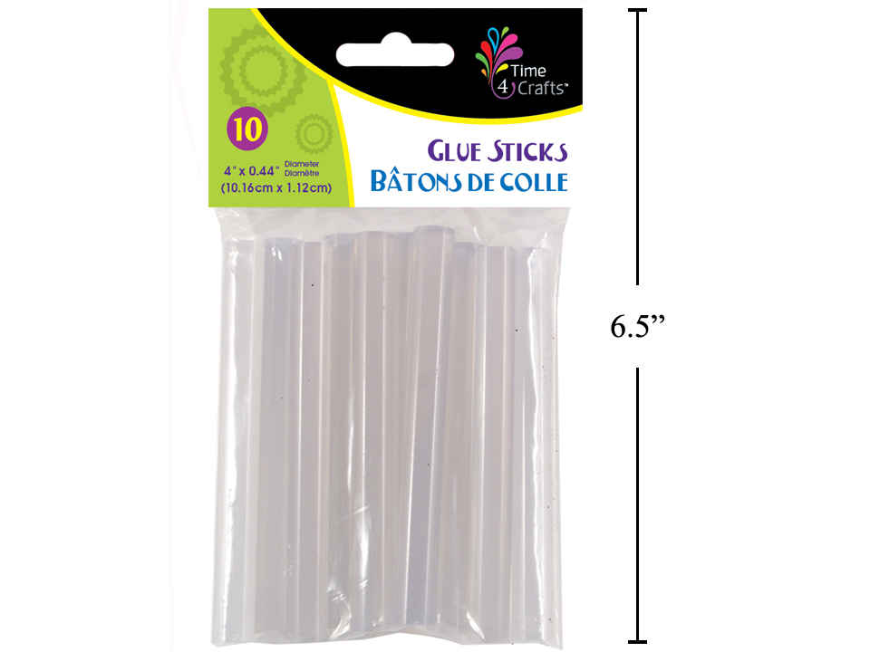 Bâton de colle chaude 0,44 po x 4 po (paquet de 10)